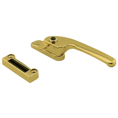 Guru Breakseal Casement Window Fastener - Right Hand - Gold - view 2
