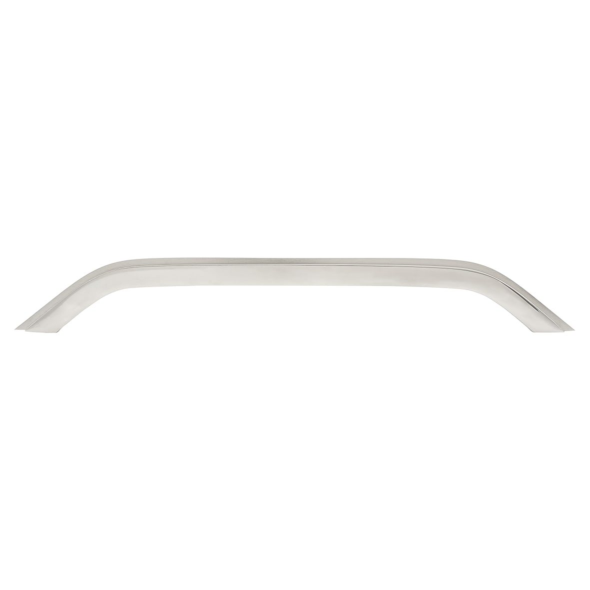 Aries Bow Cabinet Pull Handle - 224mm Centres - Satin Nickel - view 2