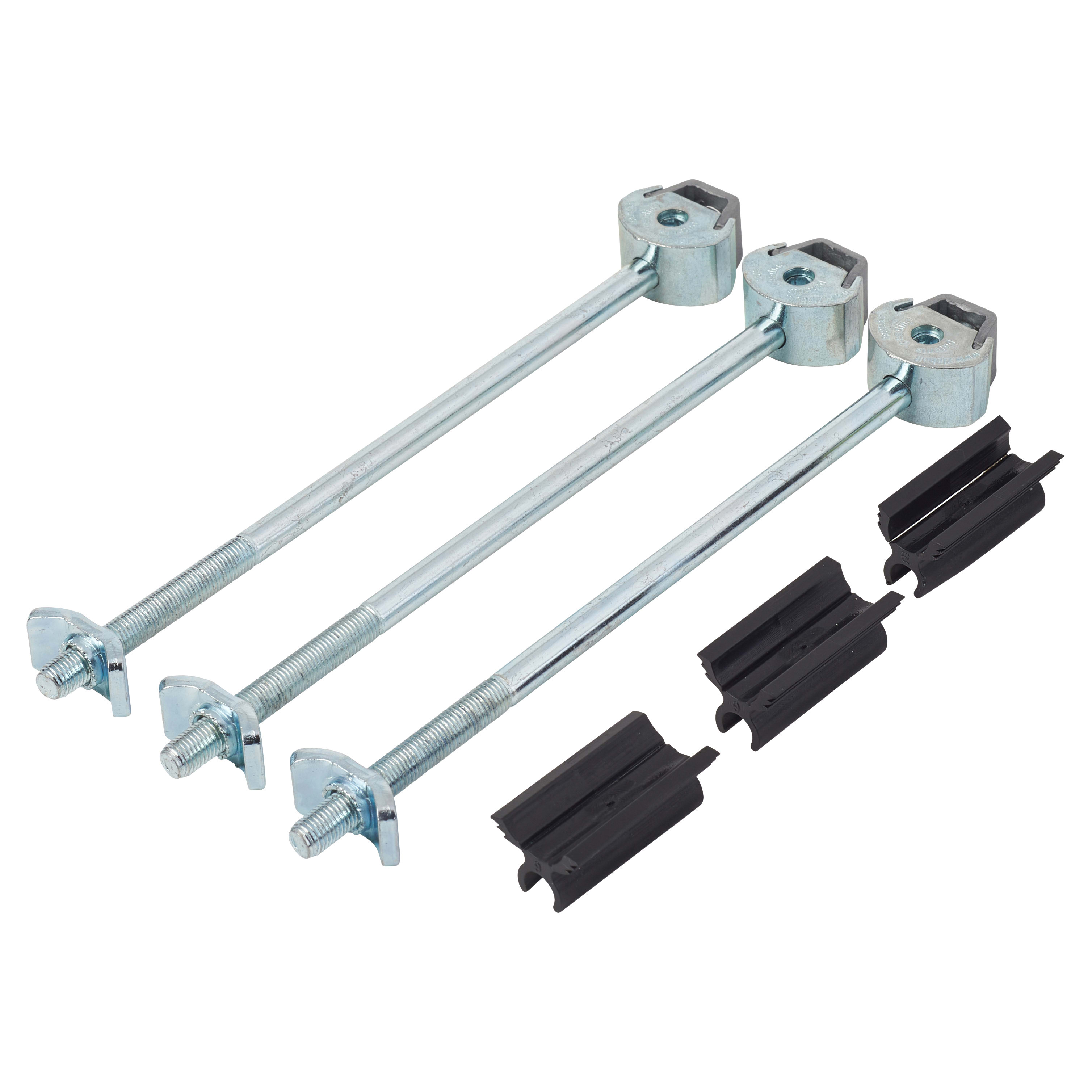 858ZIPCLIP Worktop Connectors - Suits 22mm Thick Worktops - 158mm Length - Pack of 3 - view 2