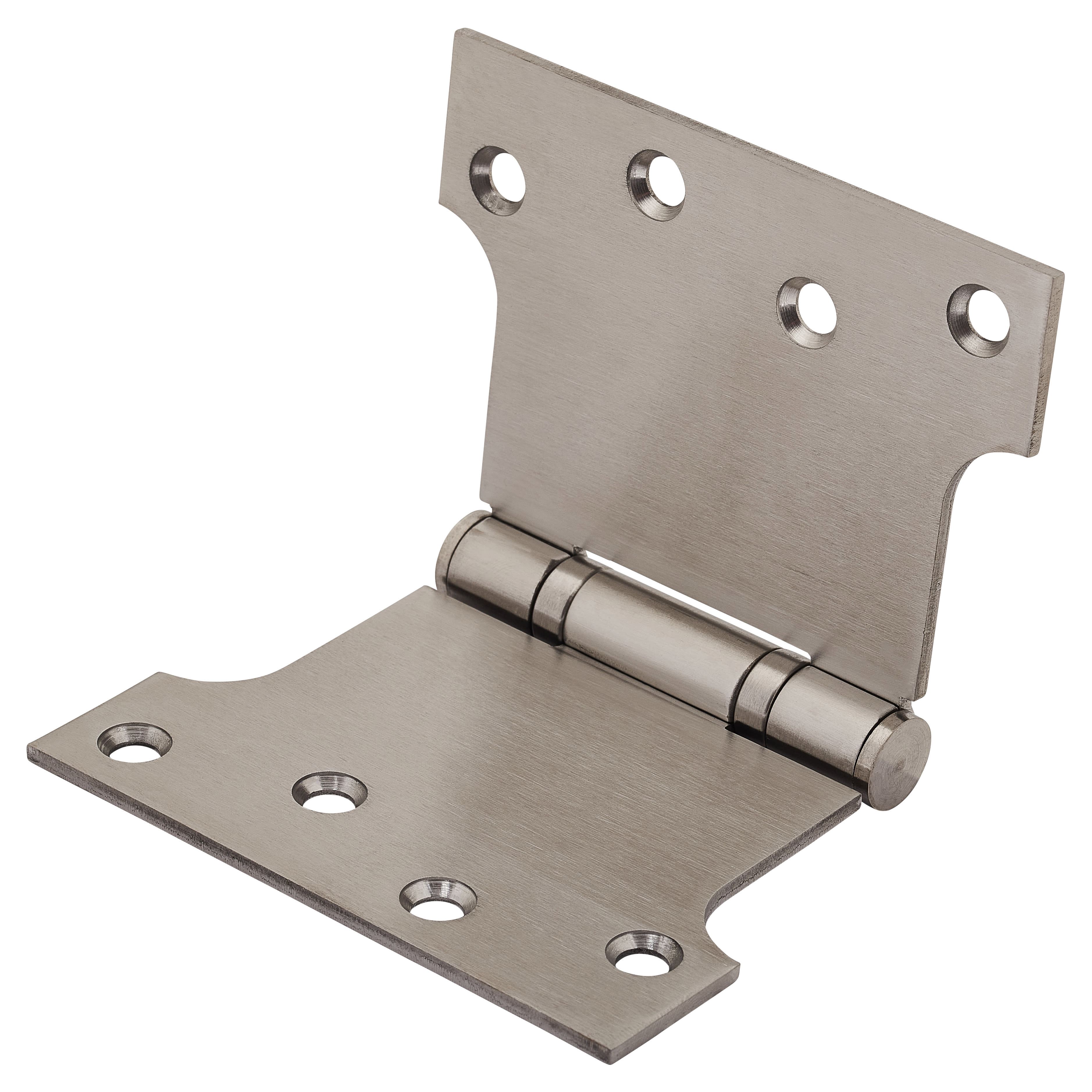 Parliament Hinge - 102 x 152 x 3mm - Satin Stainless Steel - Pair - view 3
