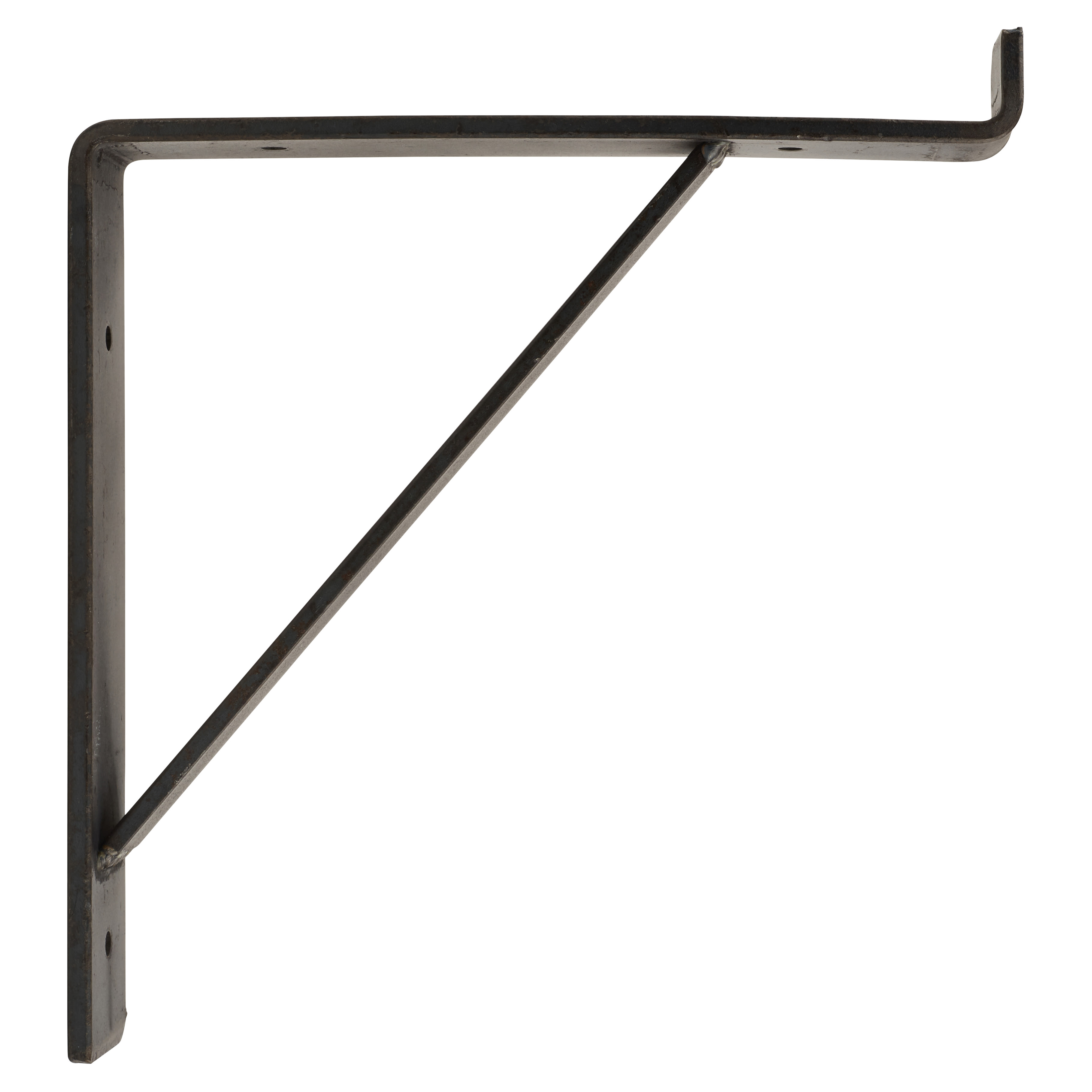 Steel Scaffold Board Shelf Bracket - Type 1 - 236 x 234 x 40mm - Matt Lacquered Iron - view 3