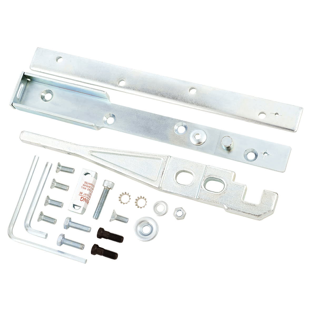 Variable Concealed Transom Door Closer Load AFT Arm - Side and Channel No Tag Plate - view 2