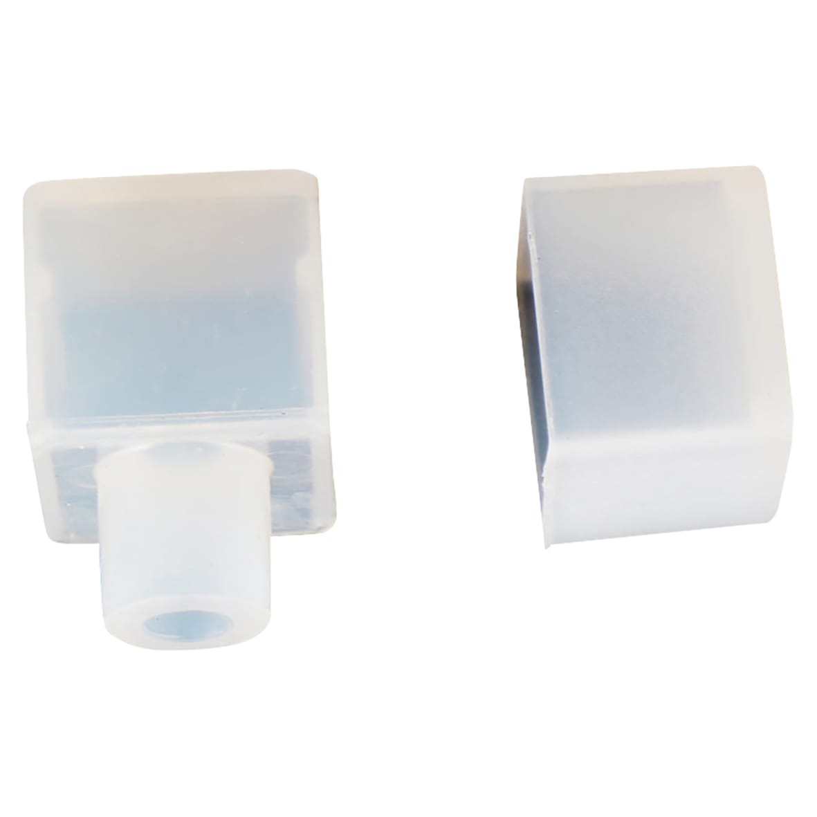 LED End Cap From Bottom End for 15 x 15mm Side & Top Bend Neon Strip Light - Pack of 5 - view 2