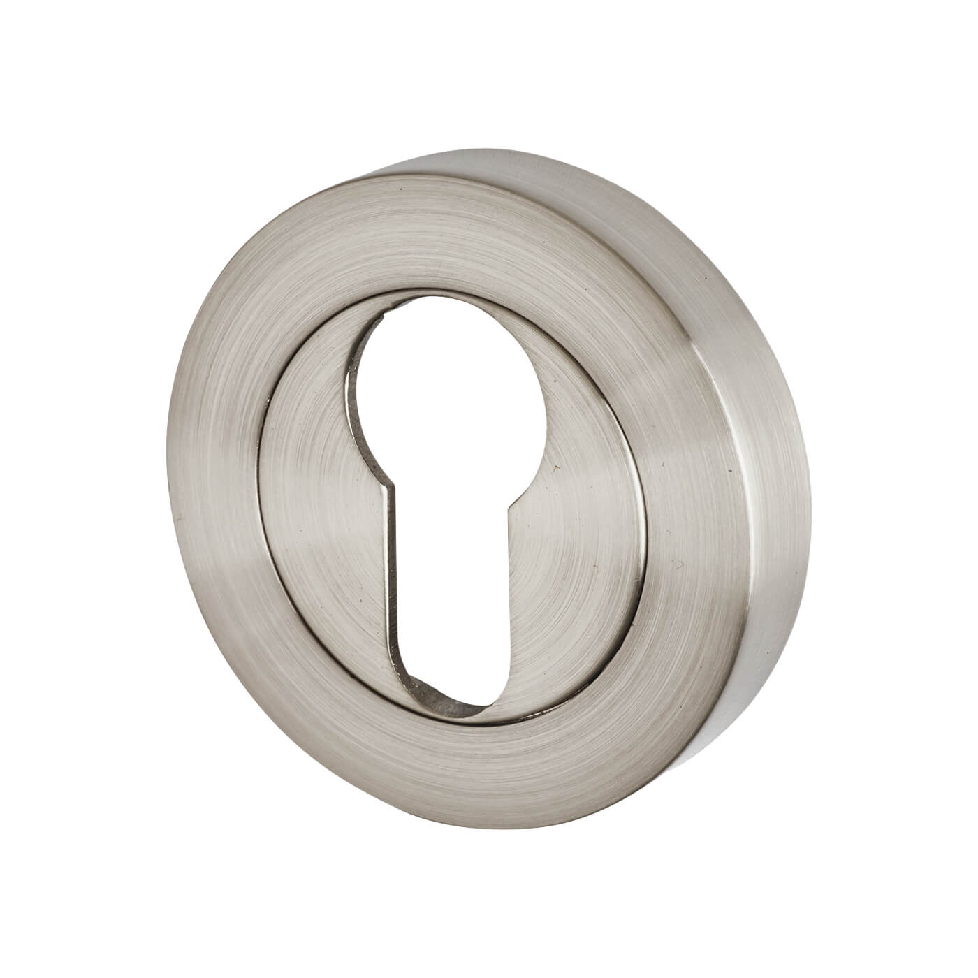 Escutcheon - 52mm Diameter - Euro - Satin Nickel - view 2