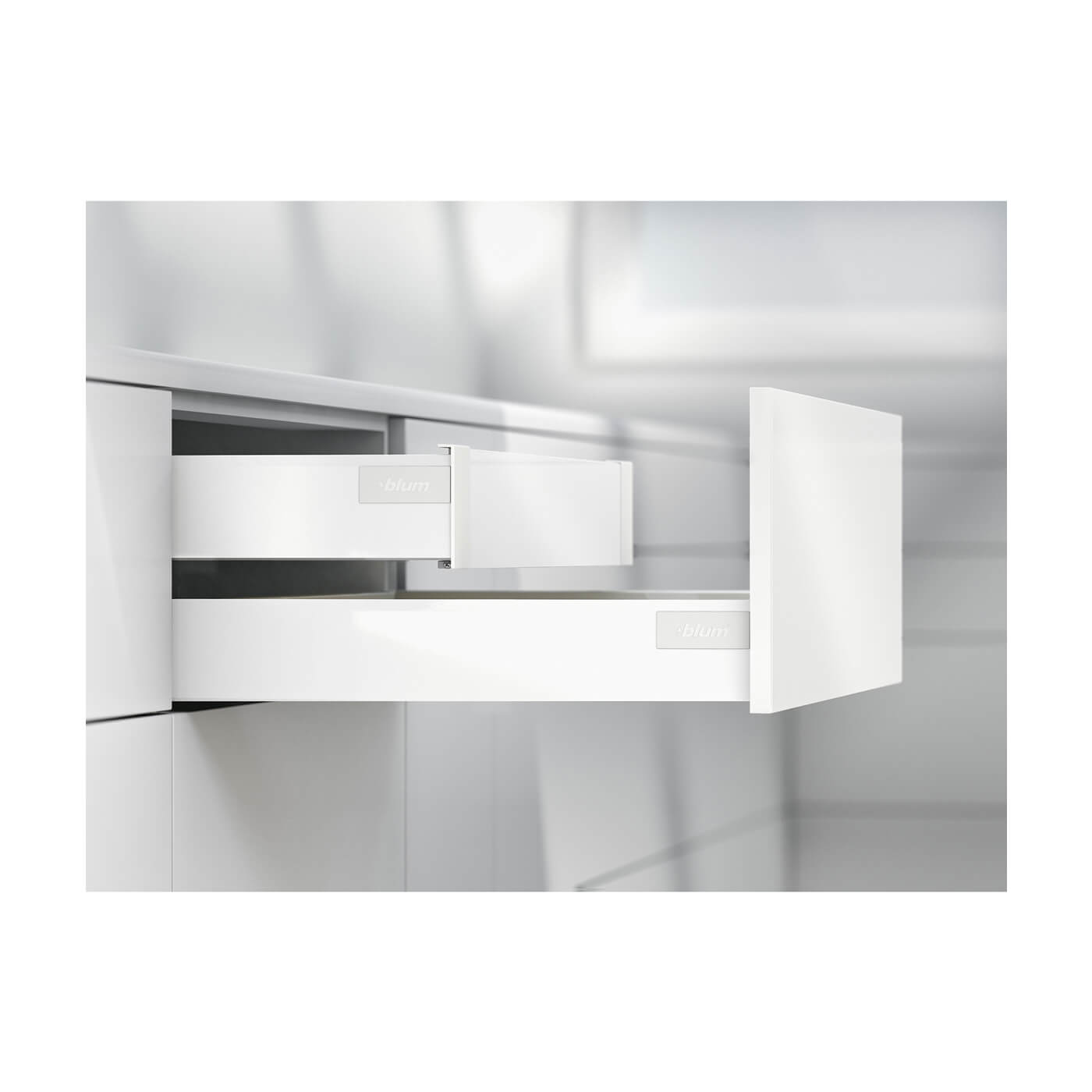 TANDEMBOX ANTARO BLUMOTION Internal Drawer - (H) 84mm x (D) 270mm x (W) 900mm - Grey - view 3