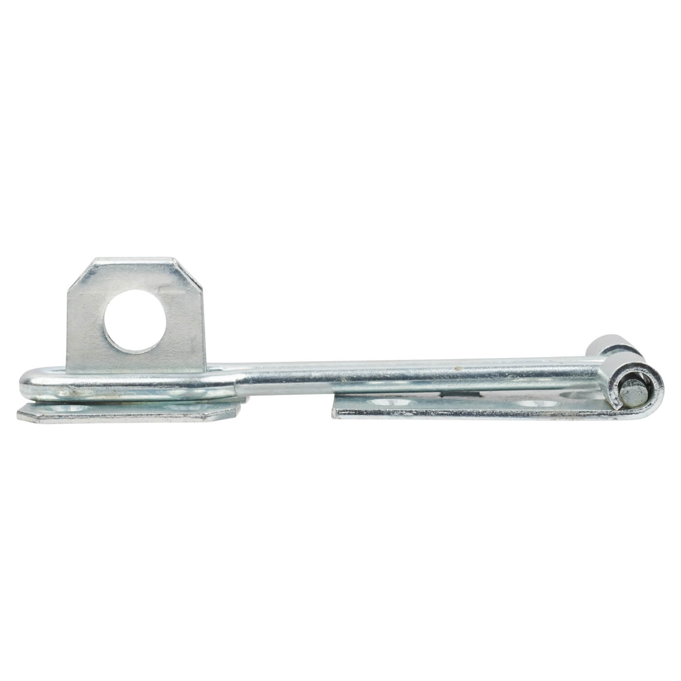 Light Duty Wire Hasp & Staple - 150mm Length - Bright Zinc Plated - view 5