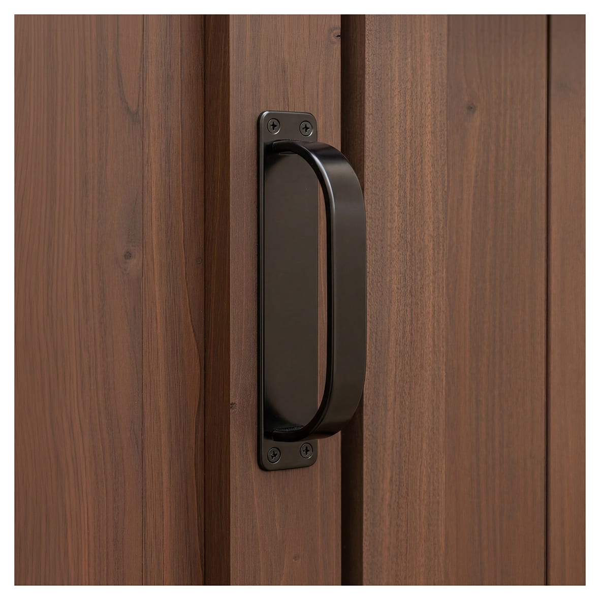 Advanced Gate Handle - 200mm Length - Black Powder Coated - view 2