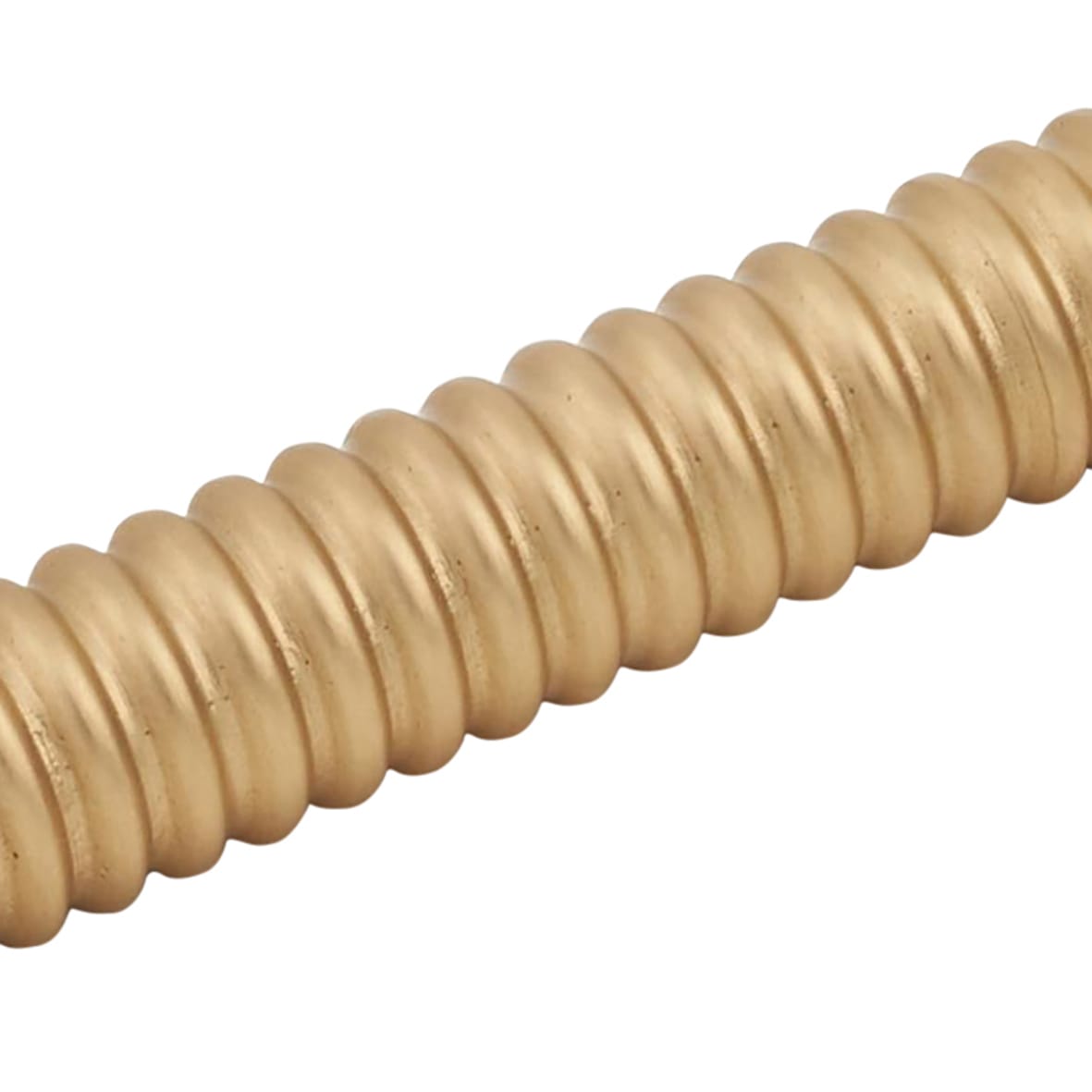 Iris Reeded Casement Window Stay - 8"/200mm Length - Satin Brass - view 4