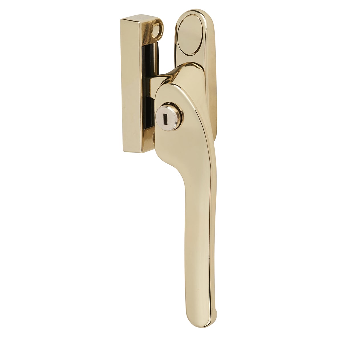 Guru Breakseal Locking Casement Window Fastener - Right Hand - Gold - view 3