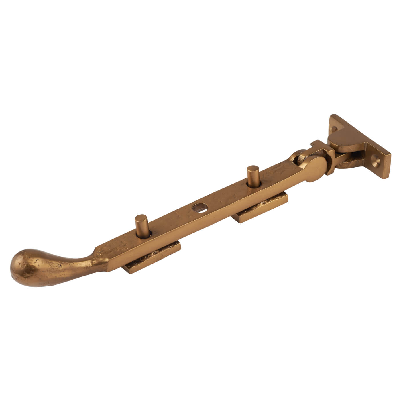 Bulb End Casement Window Stay - 8"/200mm Length - Antique Bronze - view 2