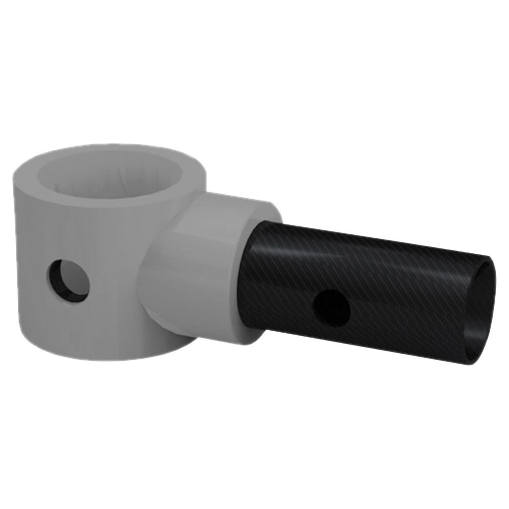 FibreRail Mid Rail - Key Clamp System - Single - Grey - view 2