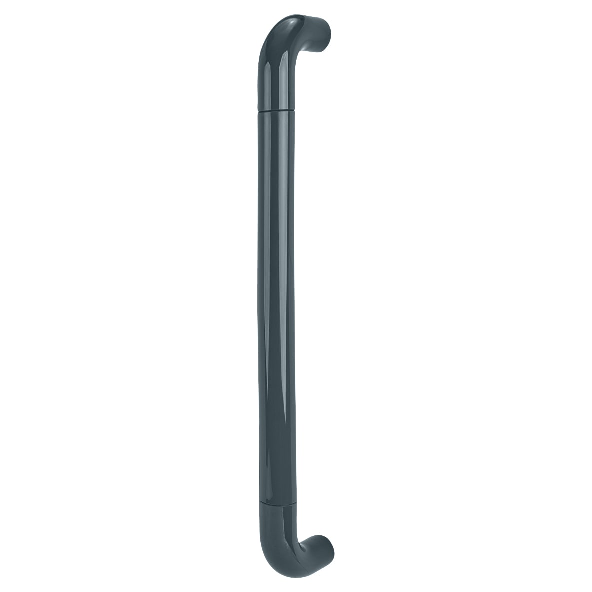 Anthracite Grey Nylon D-Bar Door Pull Handle - Bolt Fix - 600mm c/c - view 2