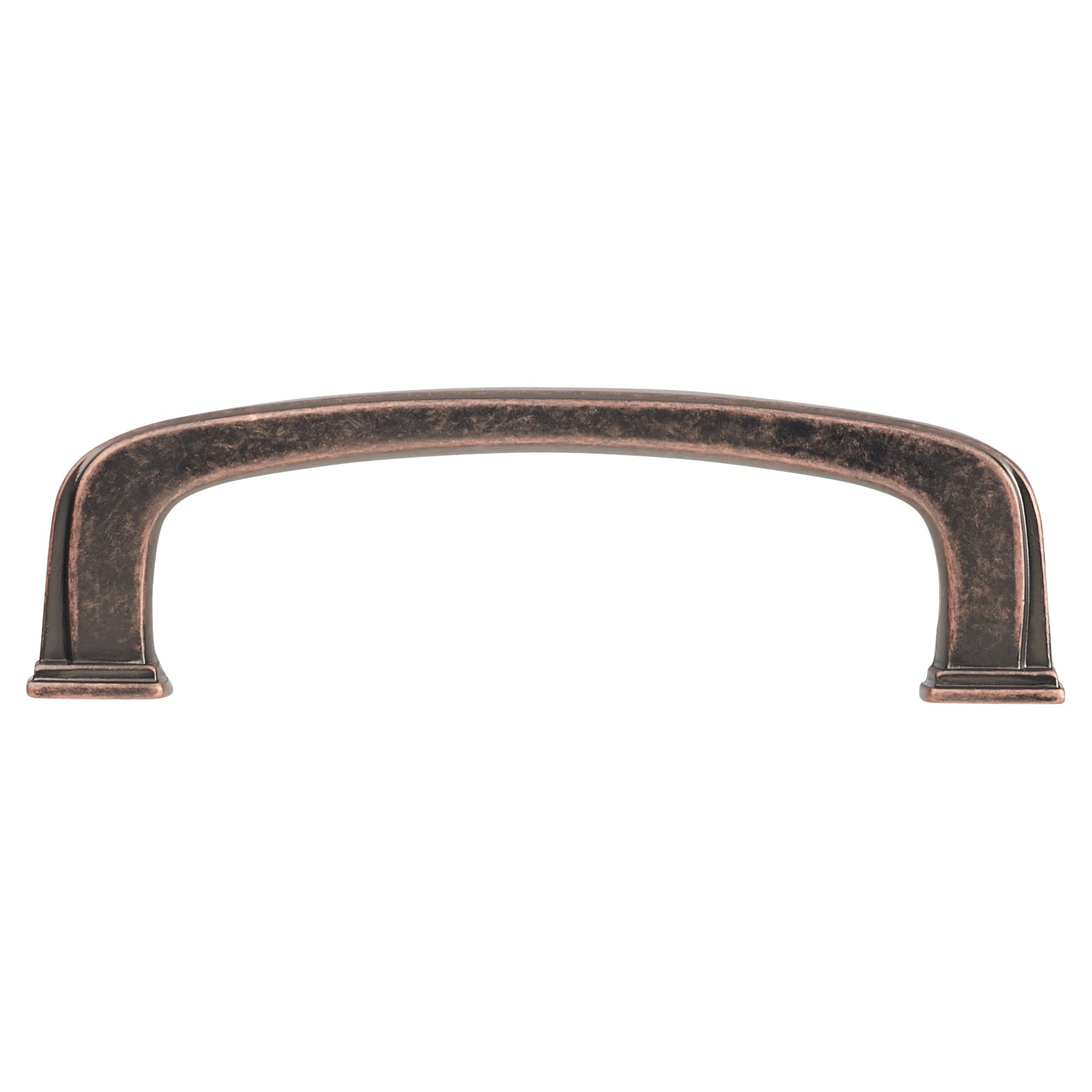 Tate 13mm D-Bar Cabinet Pull Handle - 76mm Centres - Antique Copper - view 3