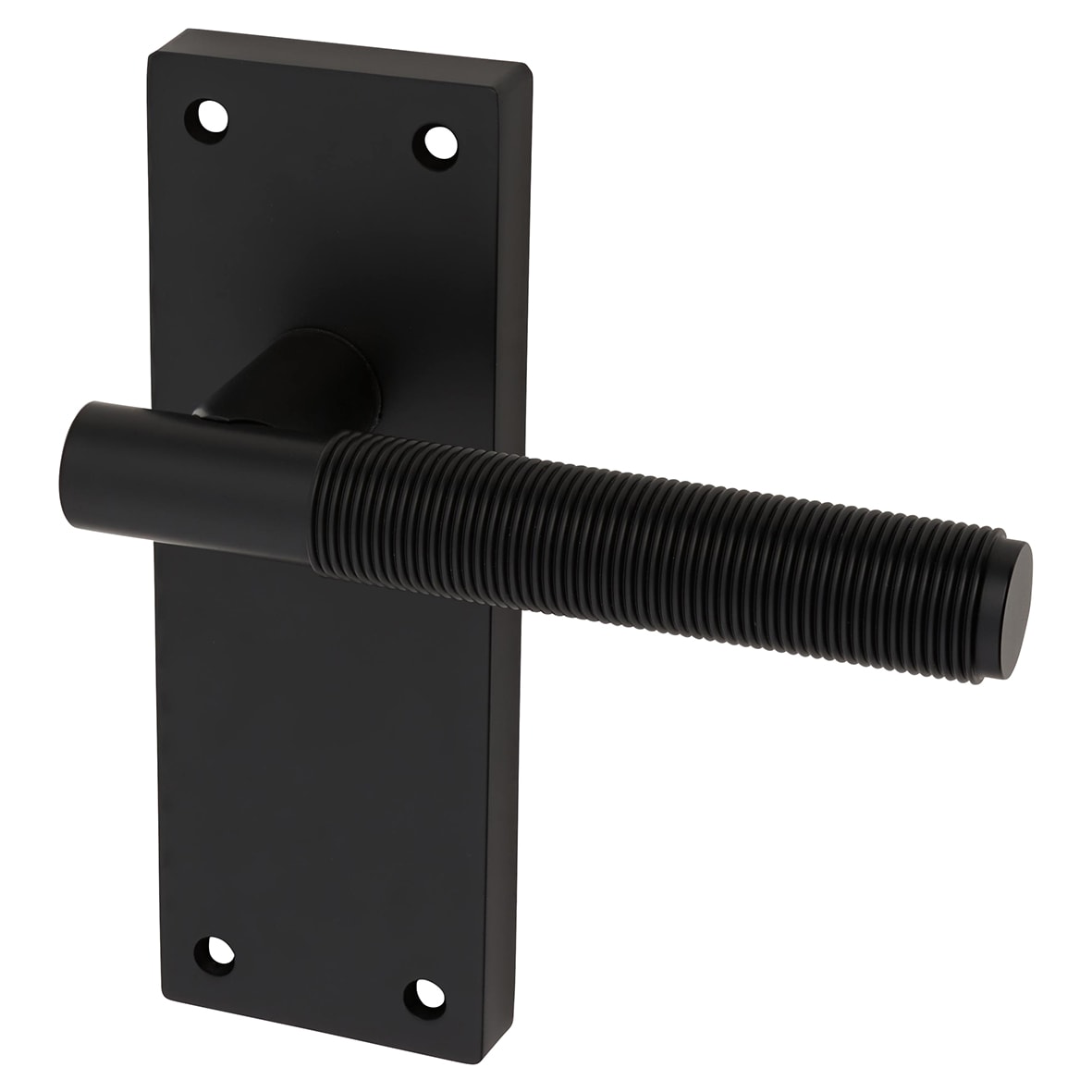 Piccadilly 15mm Knurled T-Bar Cabinet Pull Handle - 224mm c/c - Satin Nickel - view 2