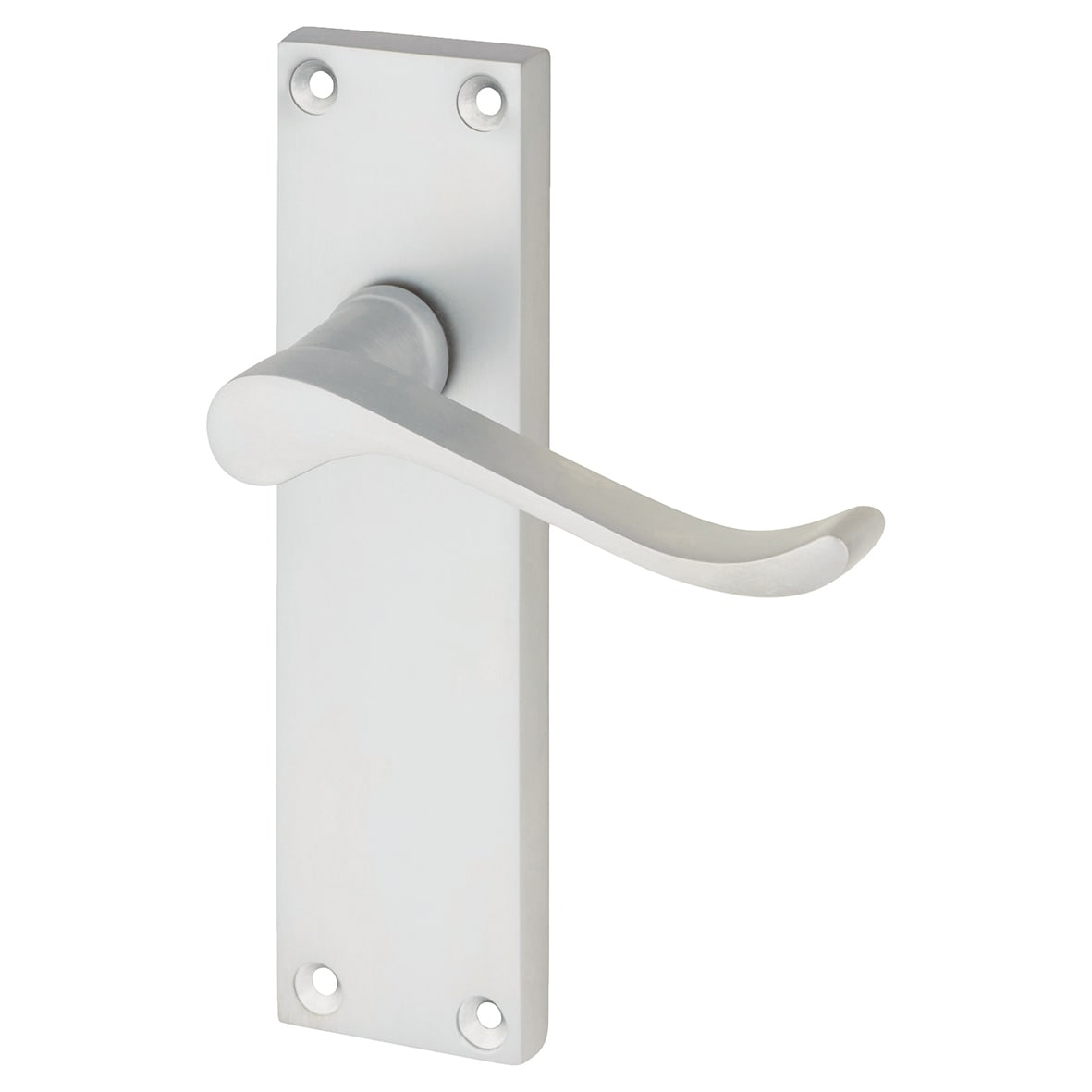 Dark Bronze Sprung Fire Rated Door Handles on Round Rose - CR-103 Range - view 2