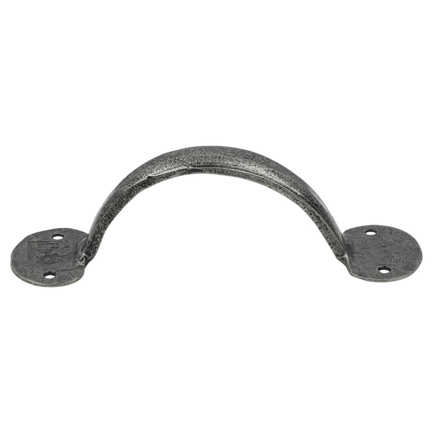 Pewter Bean D-Bar Door Pull Handle - Screw Fix - 125mm Centres - view 4