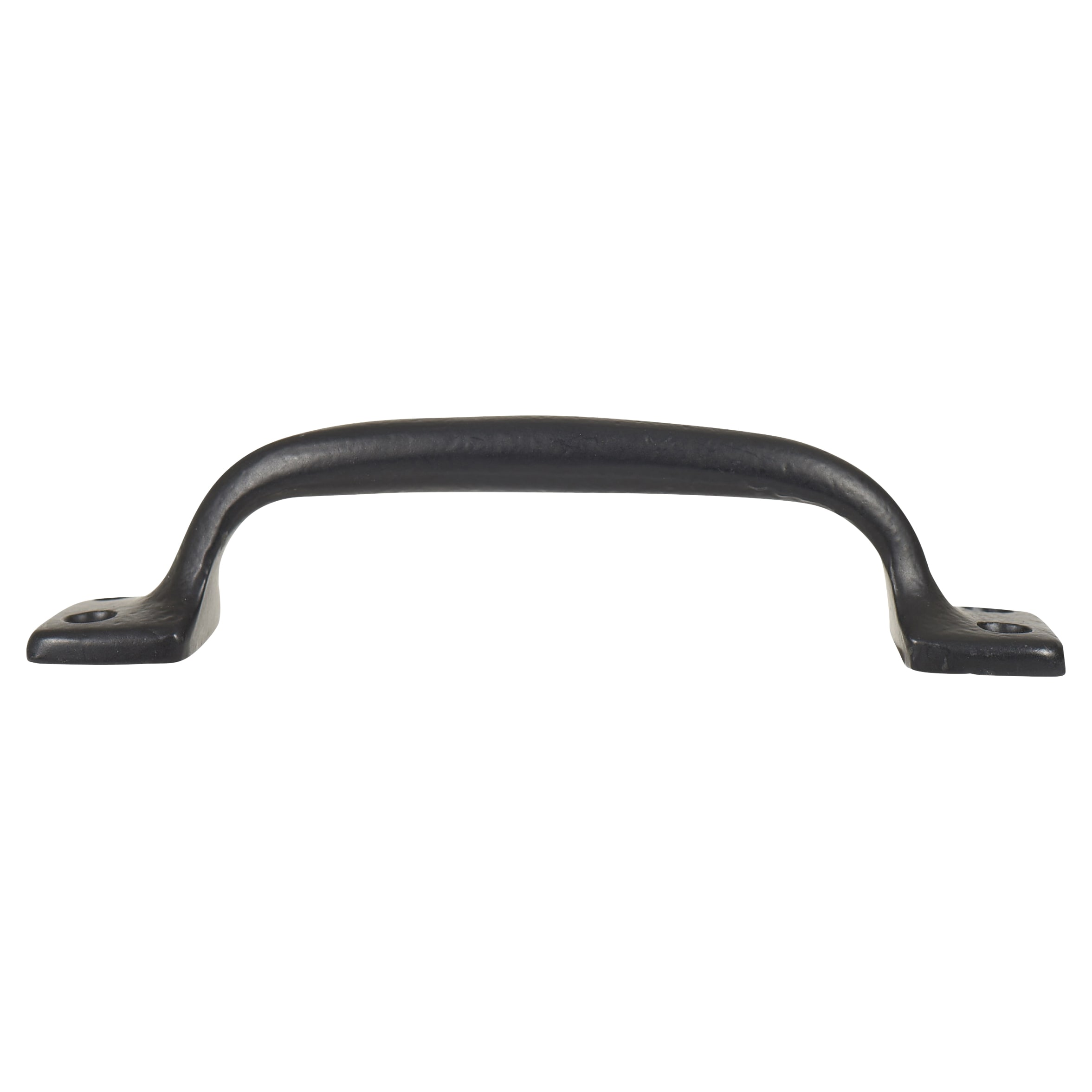 10mm D-Bar Cabinet Pull Handle - 115mm Centres - Smooth Black - view 3
