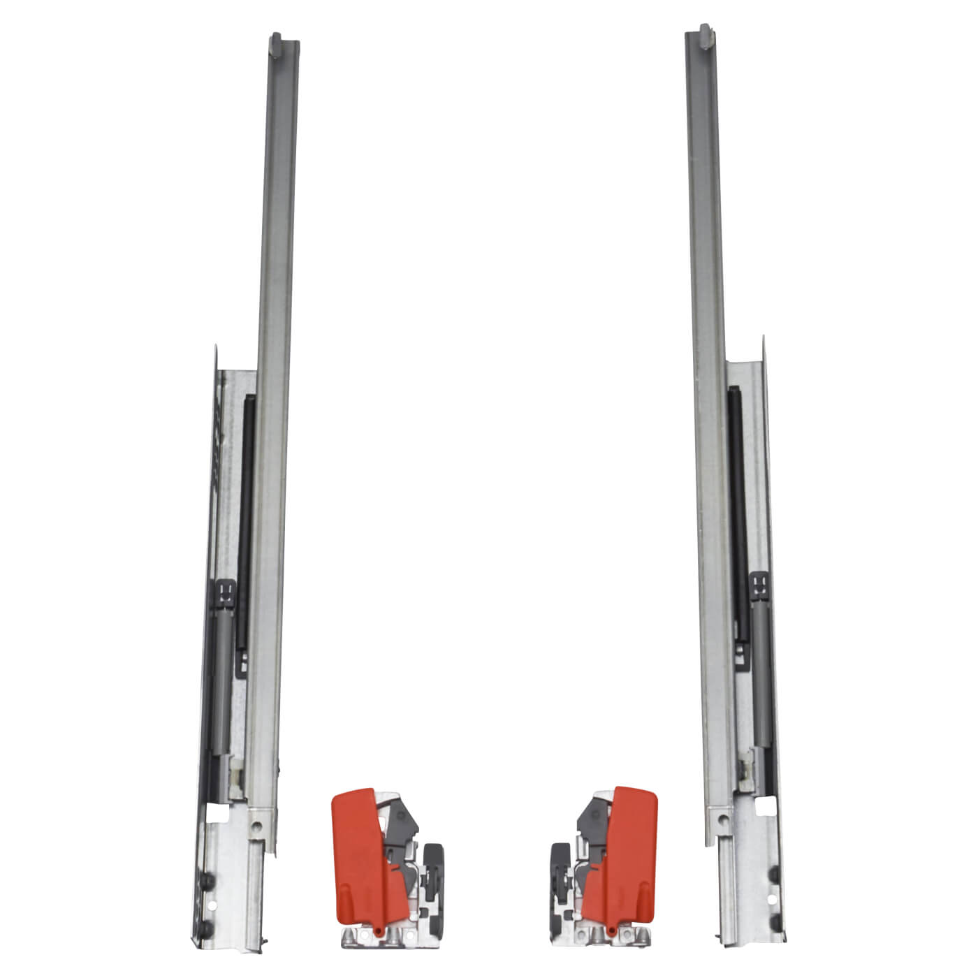TANDEM BLUMOTION Soft Close Drawer Runners - Single Extension - 500mm Length - 11-16mm Panels - 30kg - view 3