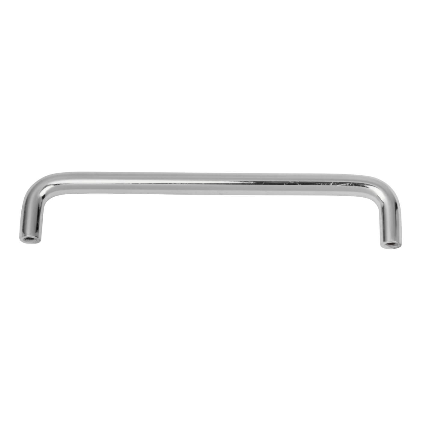 10mm D-Bar Cabinet Pull Handle - 152mm Centres - Polished Chrome - view 3