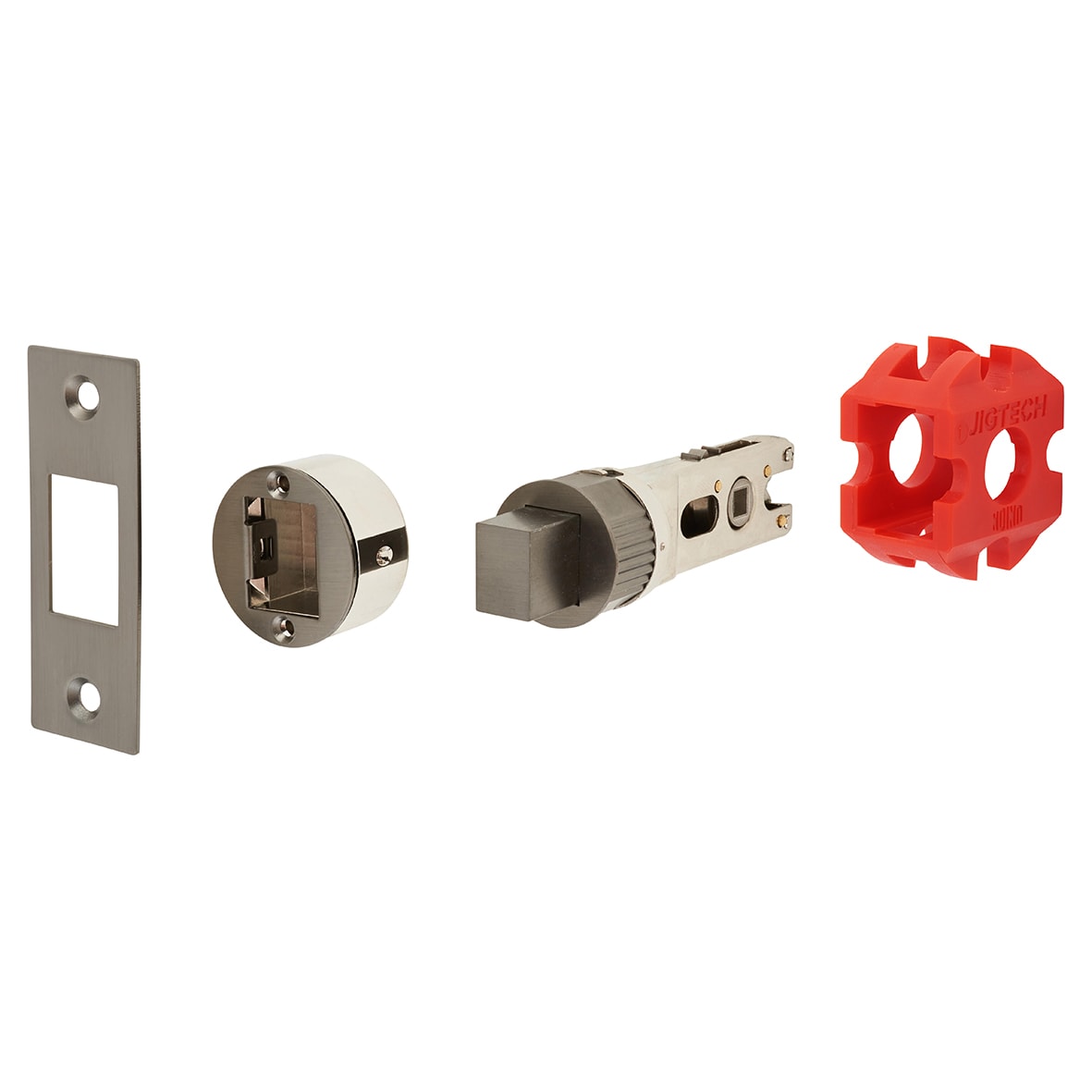 Smartbolt Bolt Through Bathroom Bolt - 77mm Case - 57mm Backset - Graphite Grey - view 2