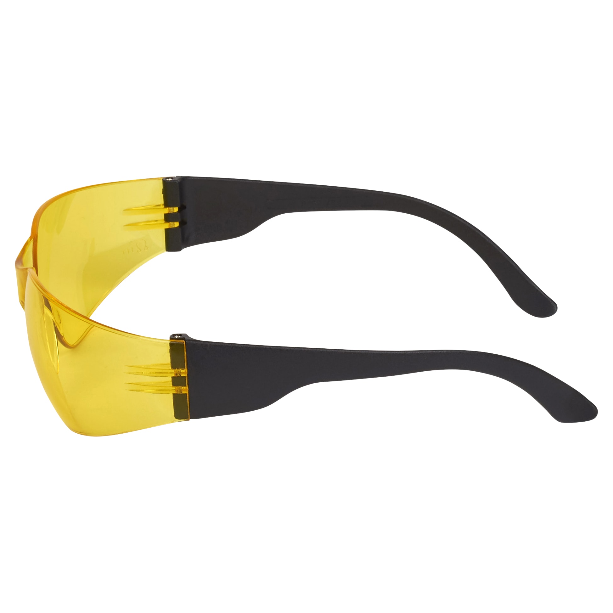 Safety Spectacle With Anti-Scratch Lens - - Amber - view 3