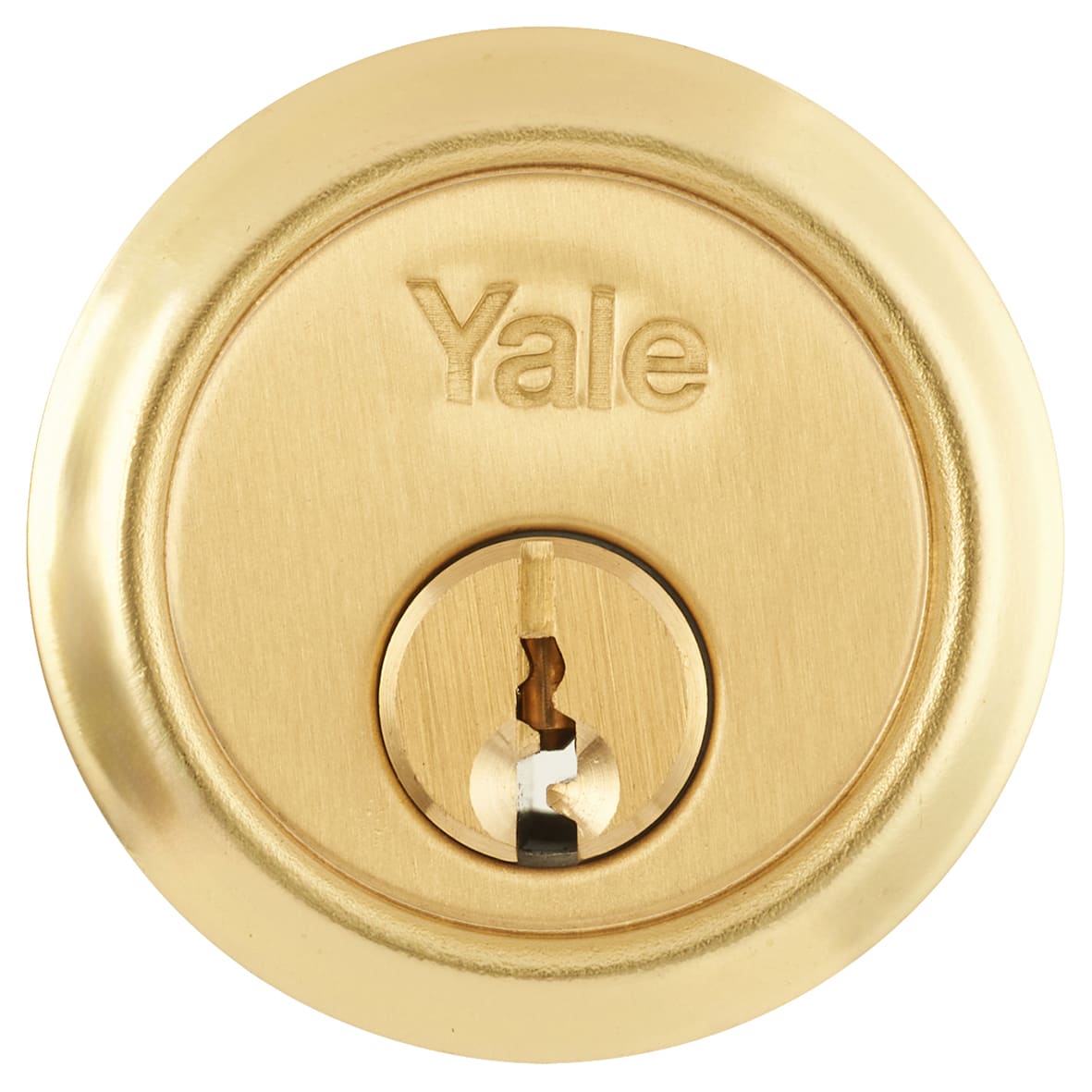 1109 Replacement Rim Cylinder - Polished Brass - Keyed to Differ - view 4
