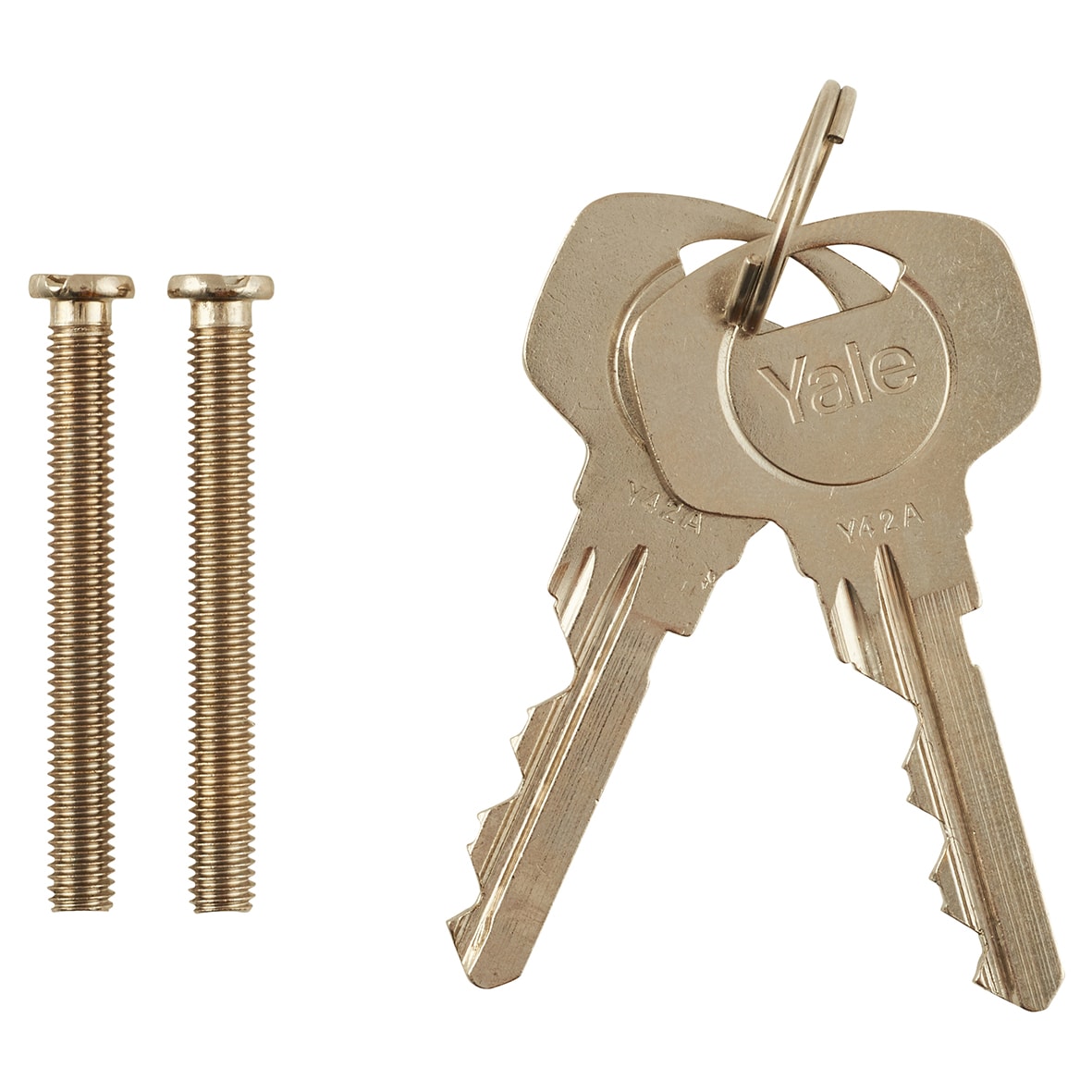 1109 Replacement Rim Cylinder - Polished Brass - Keyed to Differ - view 6