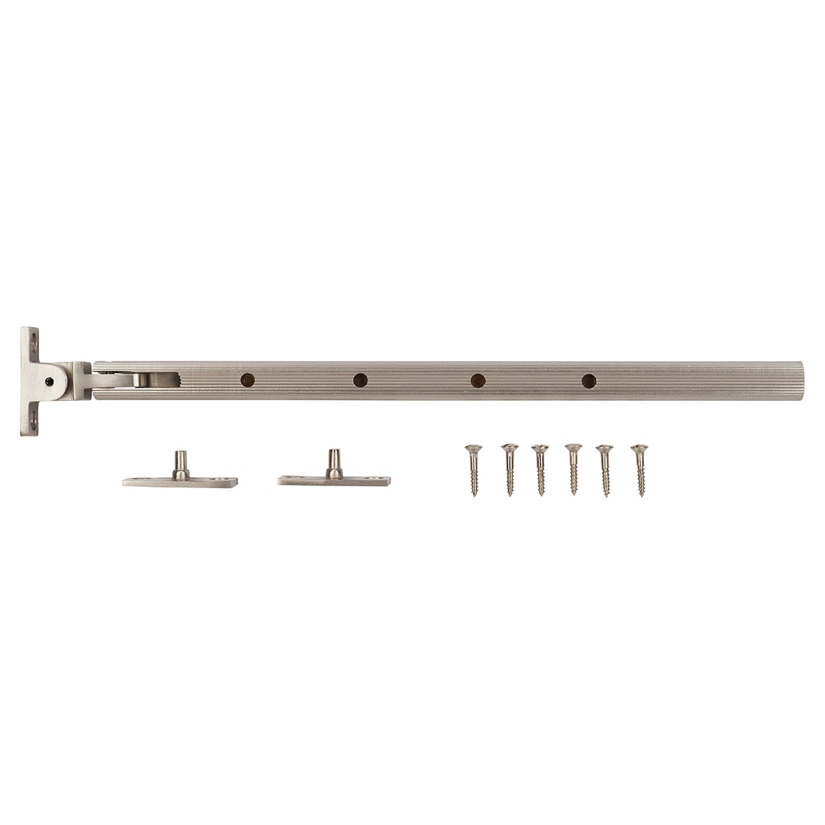 Matt Black Knurled Latch Door Handles Pack - Loxley Range - view 5