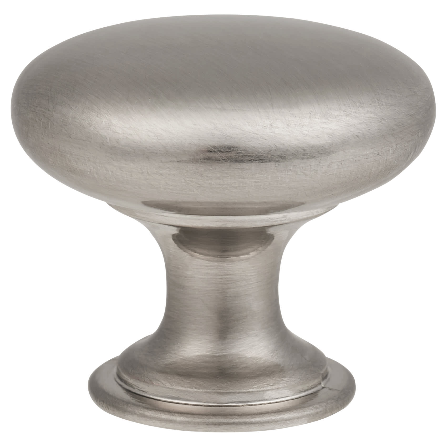 Domed Round Cabinet Knob - 28mm Diameter - Satin Chrome - view 4