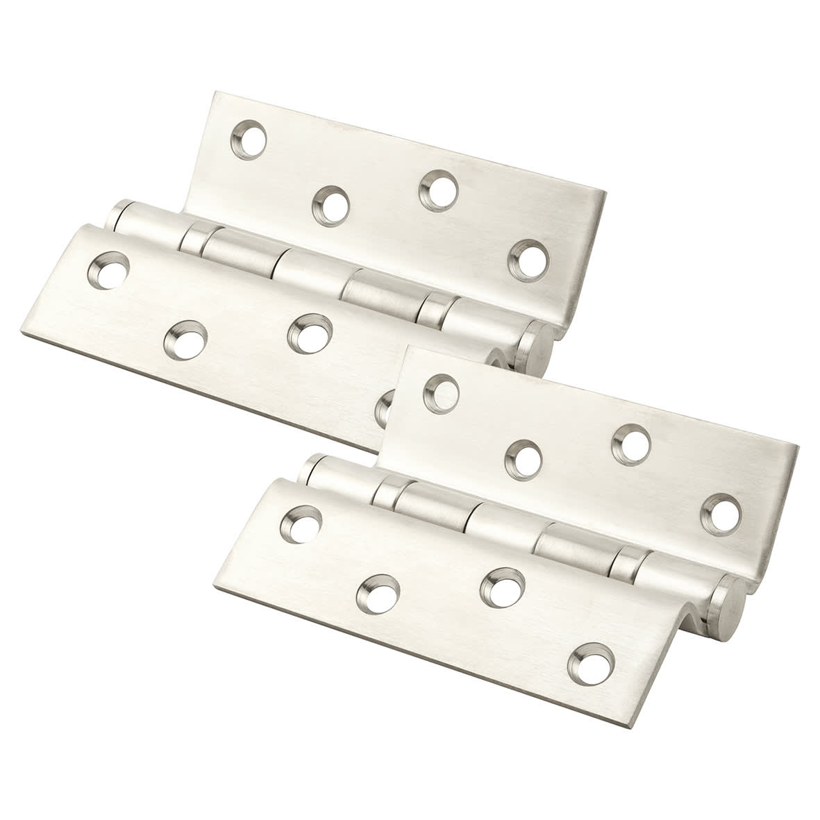 Rebated Storm Proof Casement Window/Door Hinge - 100 x 3mm - Stainless Steel - Pair - view 4