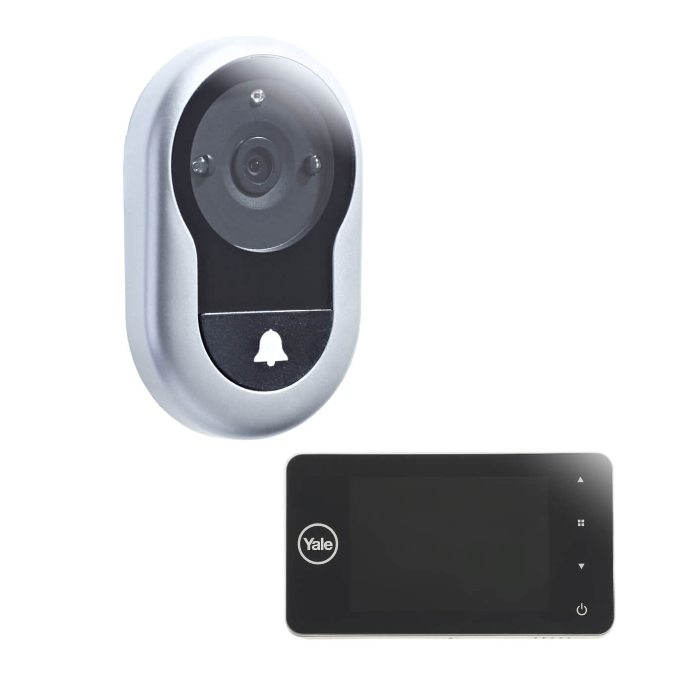 105° Memory+ Digital Door Cam Viewer - Door Thickness 38-110mm - White - view 2