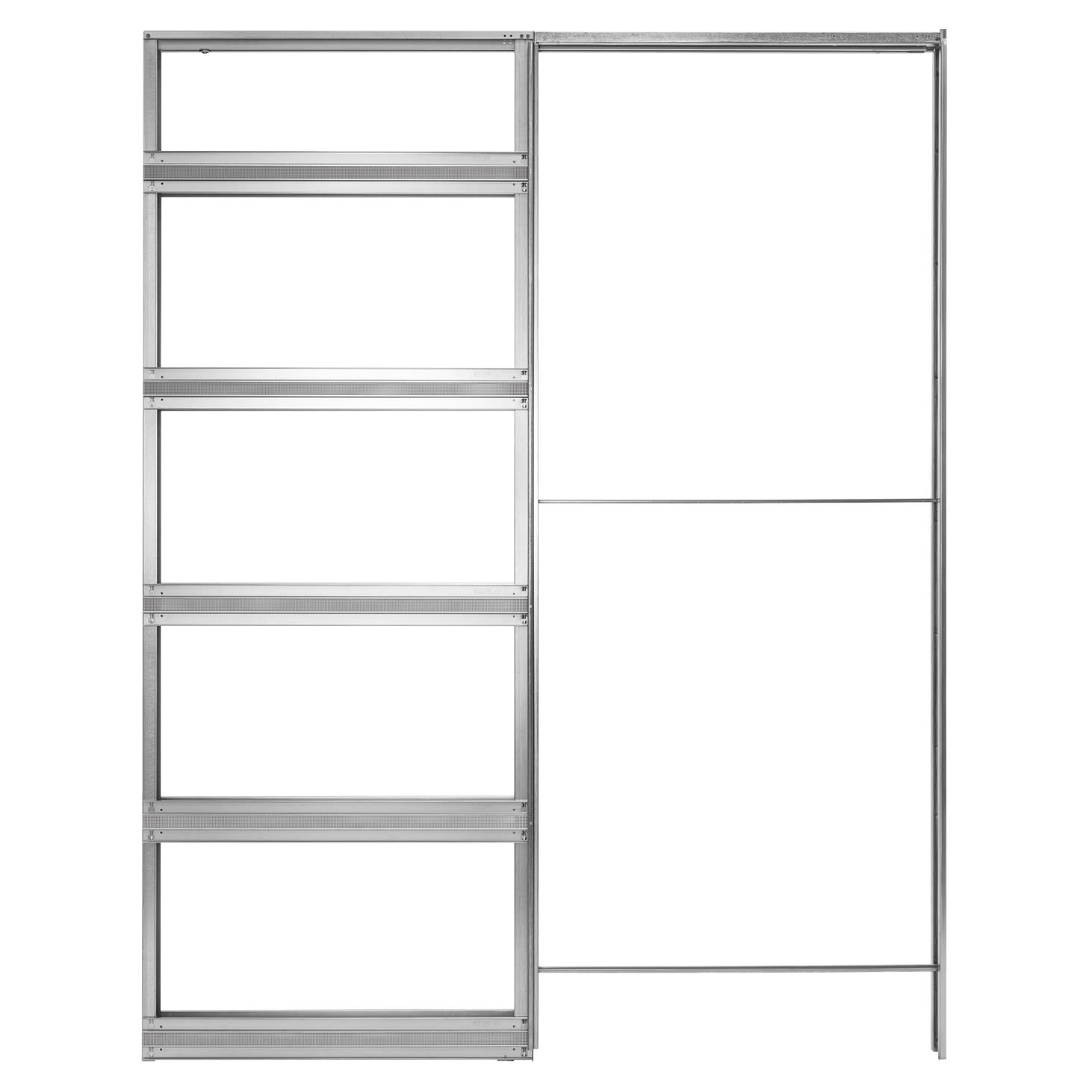 Single Pocket Door Kit - 95mm Finished Wall Thickness - 686 x 1981mm Door Size - view 4