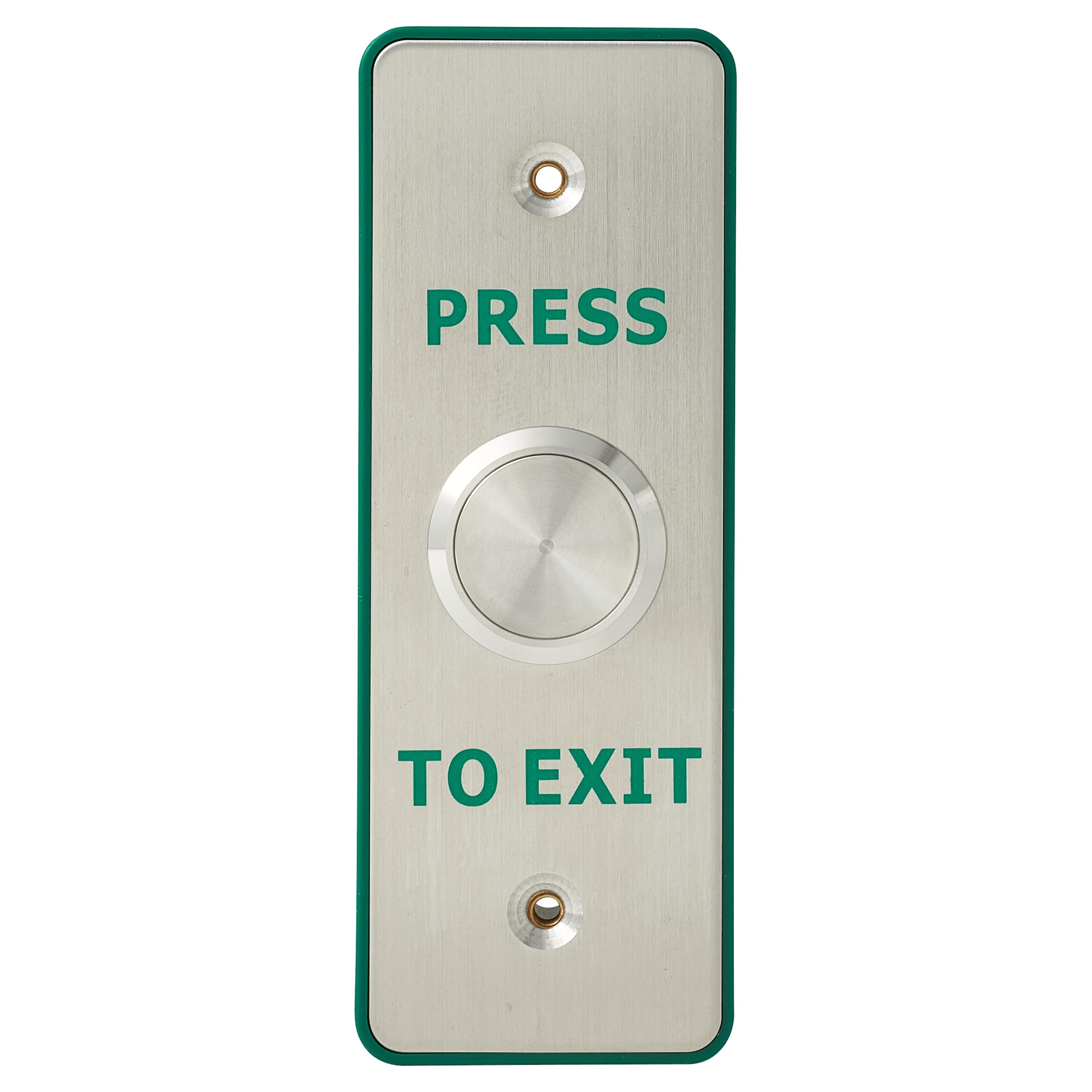 Stainless Steel Single Pole Press To Exit Button - 155 x 44 x 31mm - Narrow - view 3