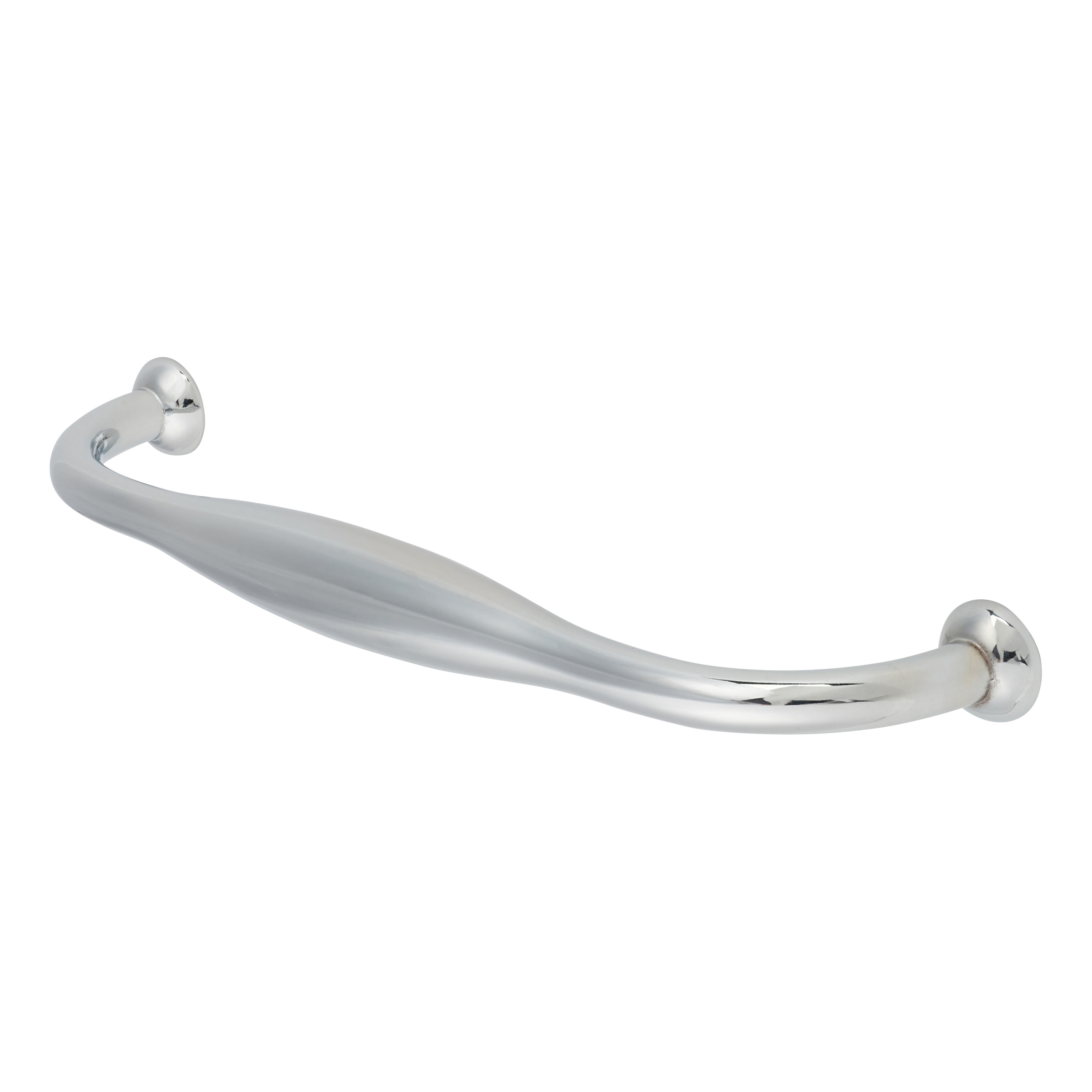 Crofts & Assinder Shrewsbury 16mm D-Bar Cabinet Pull Handle - 160mm Centres - Polished Chrome - view 4