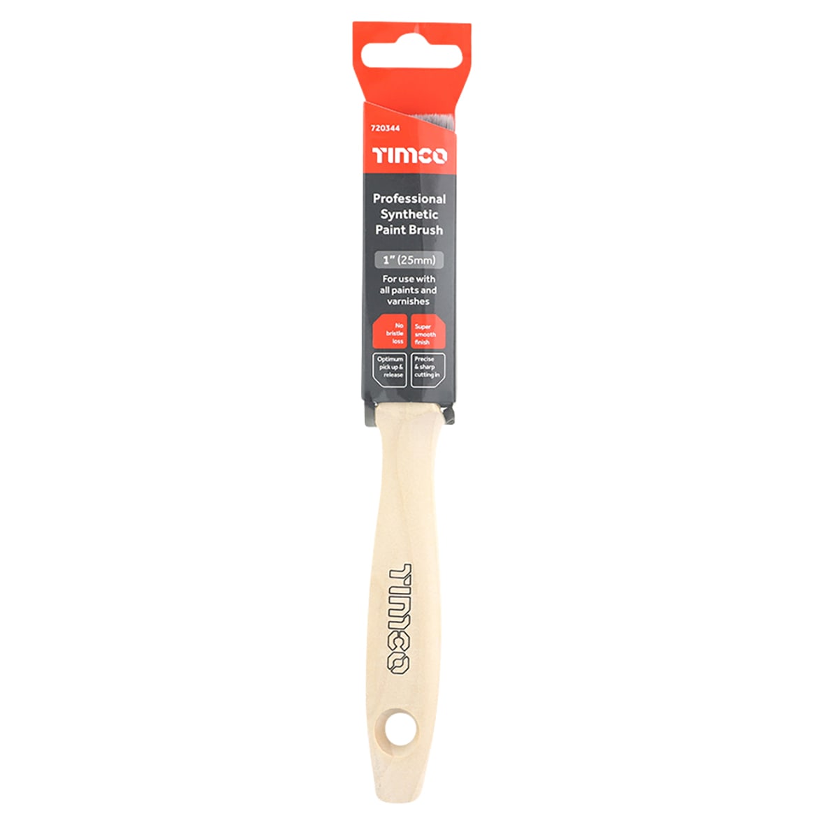 Professional Synthetic Paint Brush - 1"/25mm Width - view 2