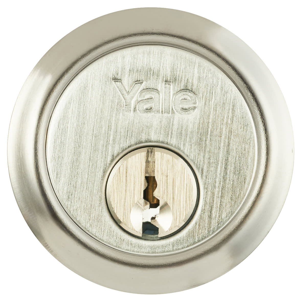 1109 Replacement Rim Cylinder - Polished Chrome - Keyed to Differ - view 4