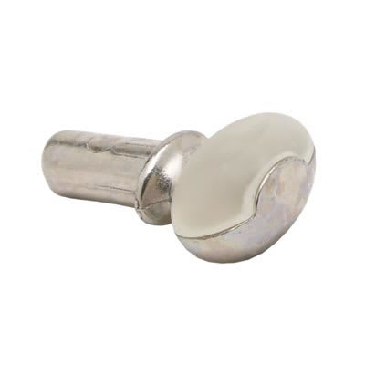 Glass Shelf Support - 5mm Pin - Chrome/Clear Rubber - Pack of 50 - view 2
