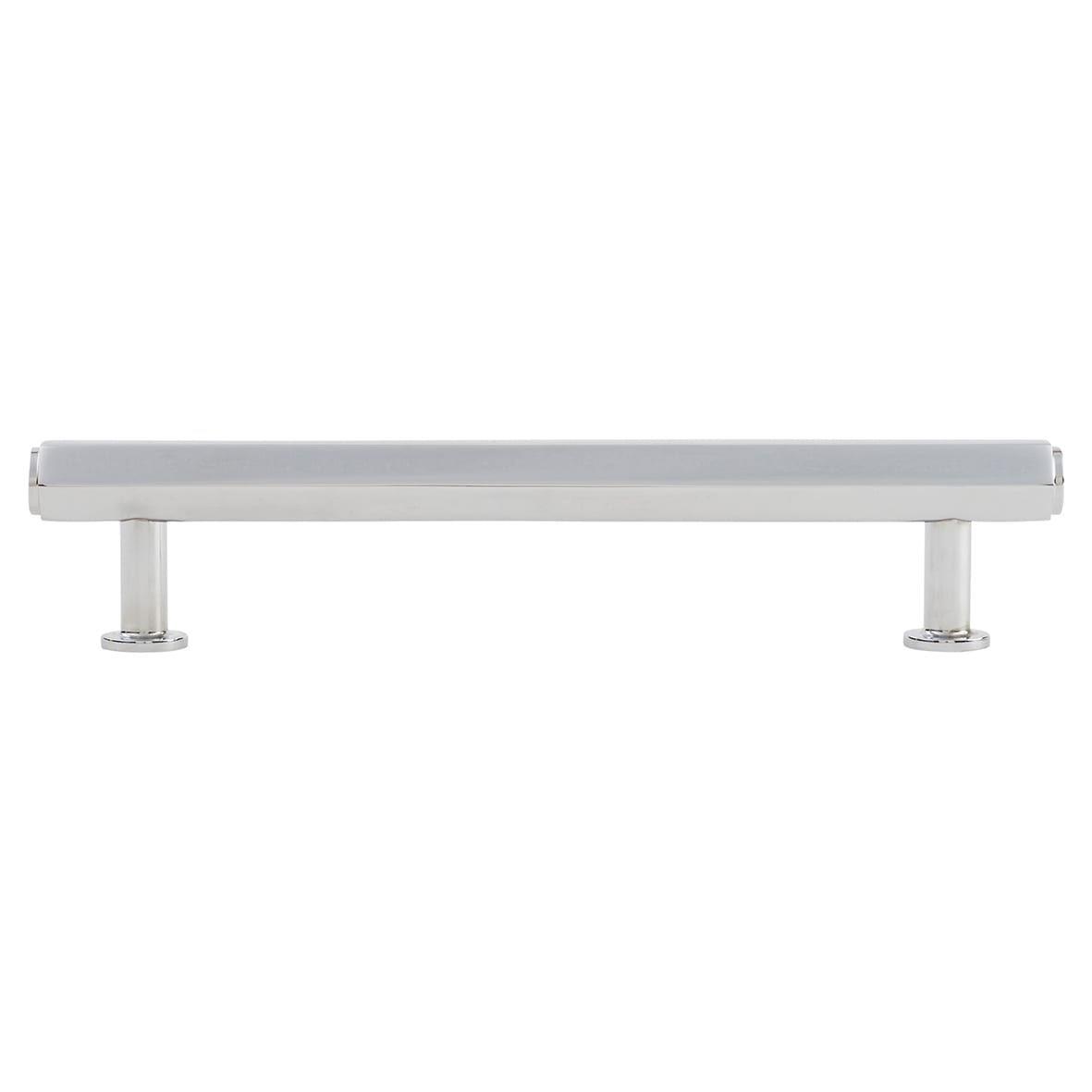 Vesper Hex 14mm T-Bar Cabinet Pull Handle - 128mm Centres - Polished Chrome - view 2