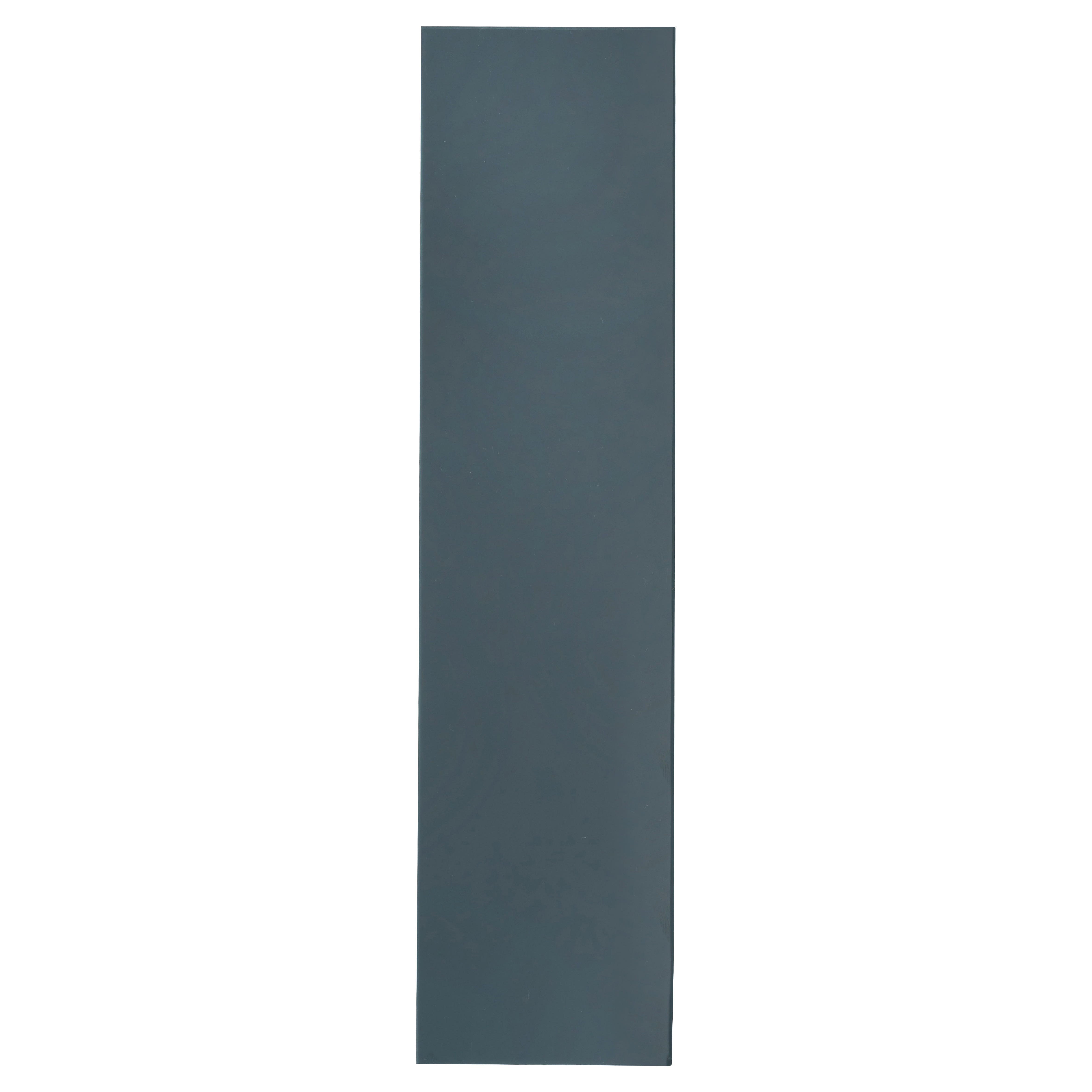 AR624A Nylon Self-Adhesive Plain Finger Plate - 305 x 75mm - Anthracite Grey - view 2