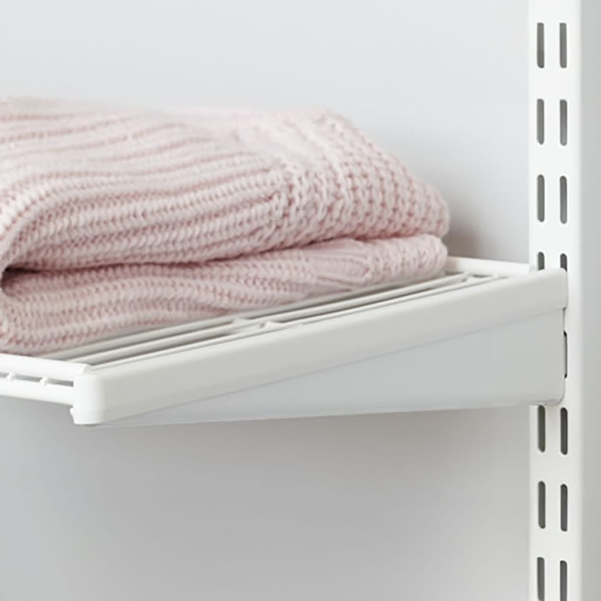 Top Track System - Click In Bracket Cover - 500mm Length - Right - White - view 2