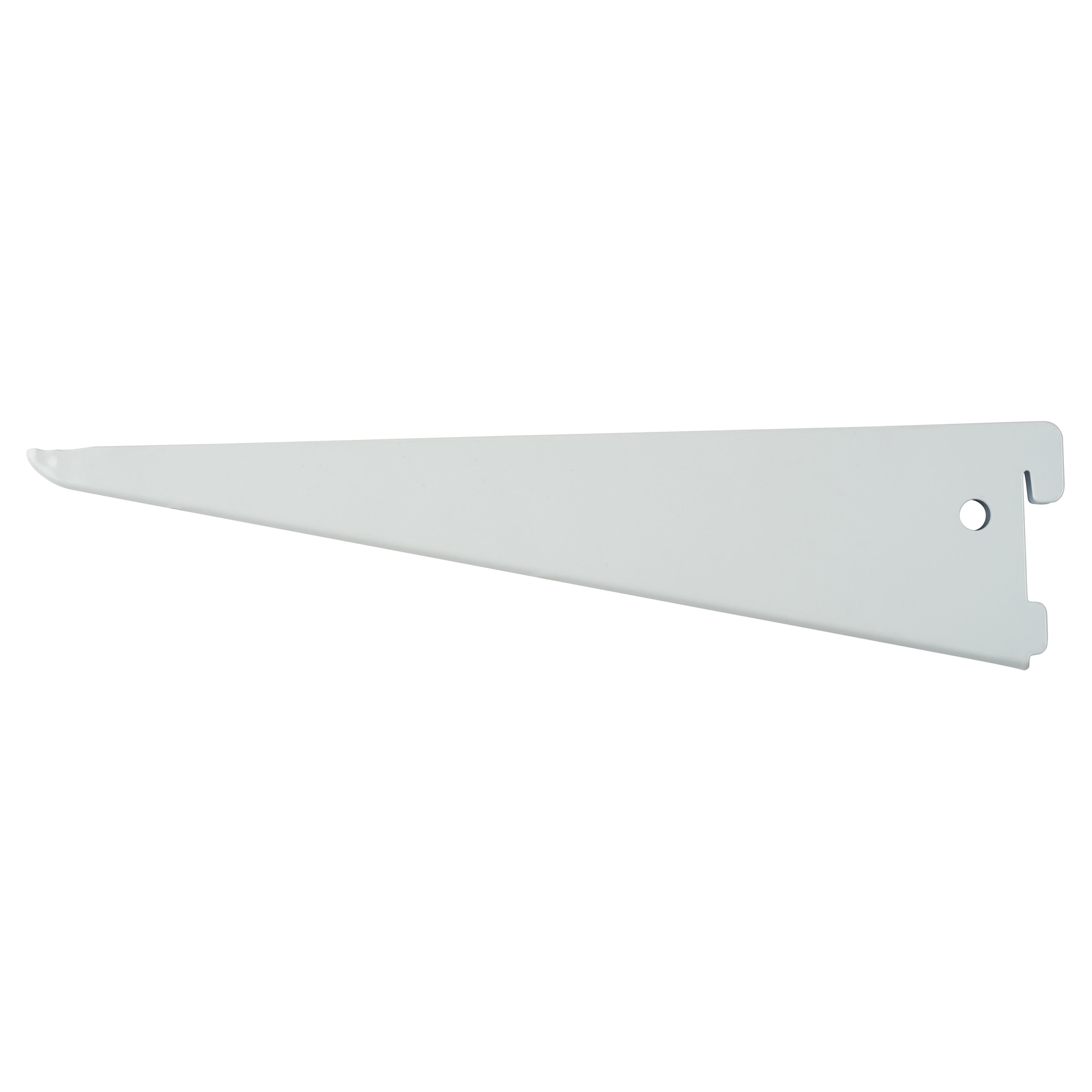 Twin Slot Shelf Bracket - 270mm Length - White - view 4