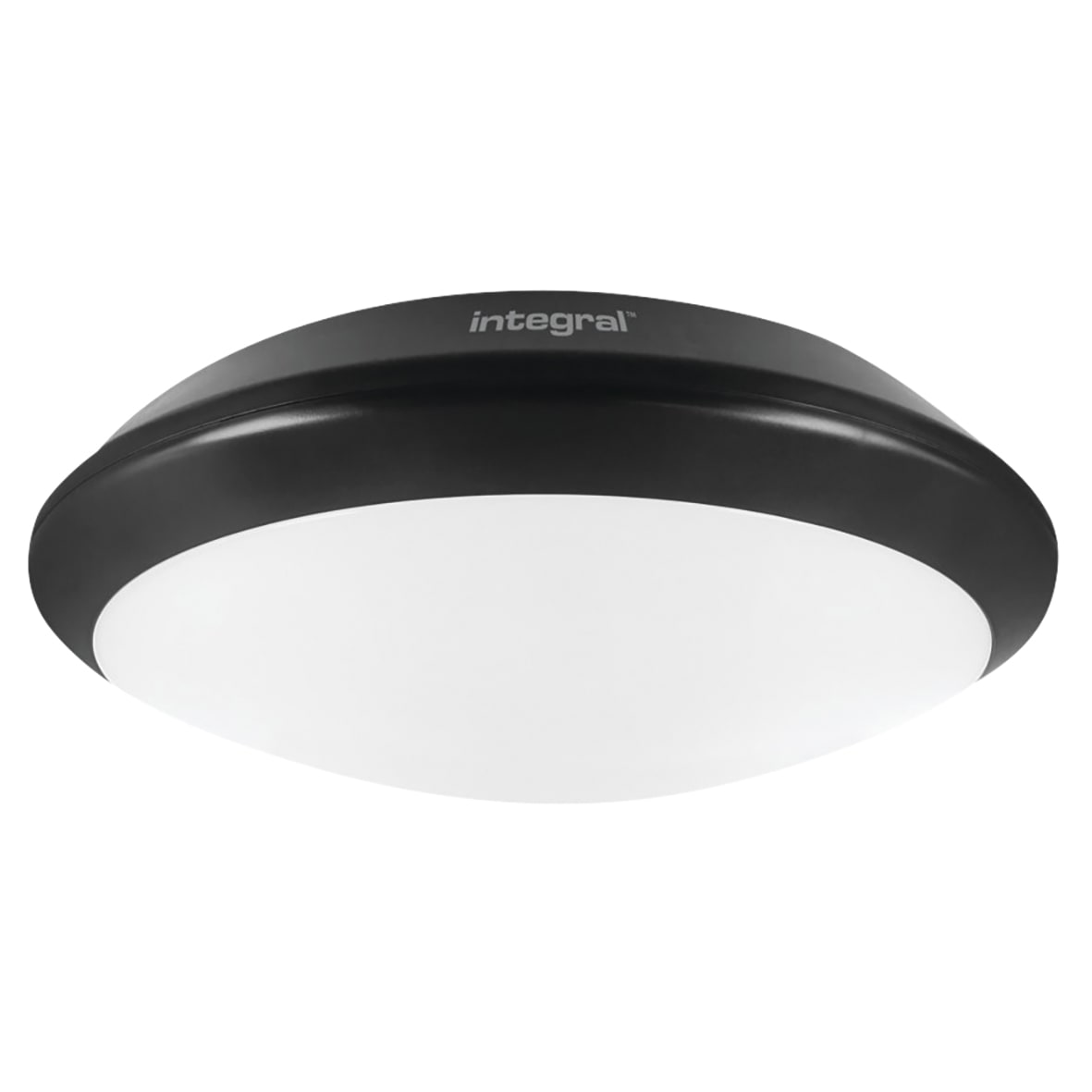 LED 15W Tough-Shell+ LED Bulkhead Light with Emergency and Microwave - - 4000K - Black - view 2