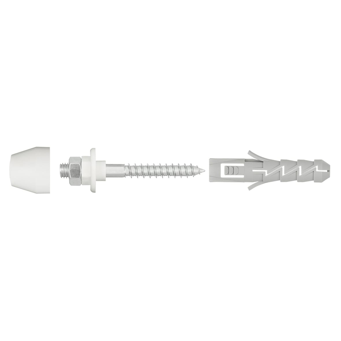 Washbasin Fixing Kit - M10 x 140mm - Pack of 2 - view 2