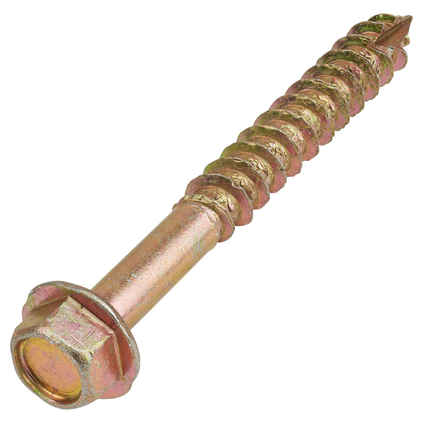 Advanced Coach Screw - 6 x 80mm - Yellow Zinc - Pack of 100 - view 3