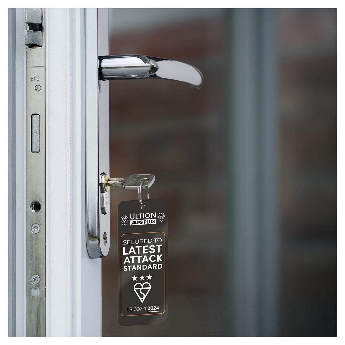 ALPS 3 Star PLUS Euro Double Cylinder - 50mm + 50mm - Satin Nickel/Brass - Keyed Alike - Pair - view 5