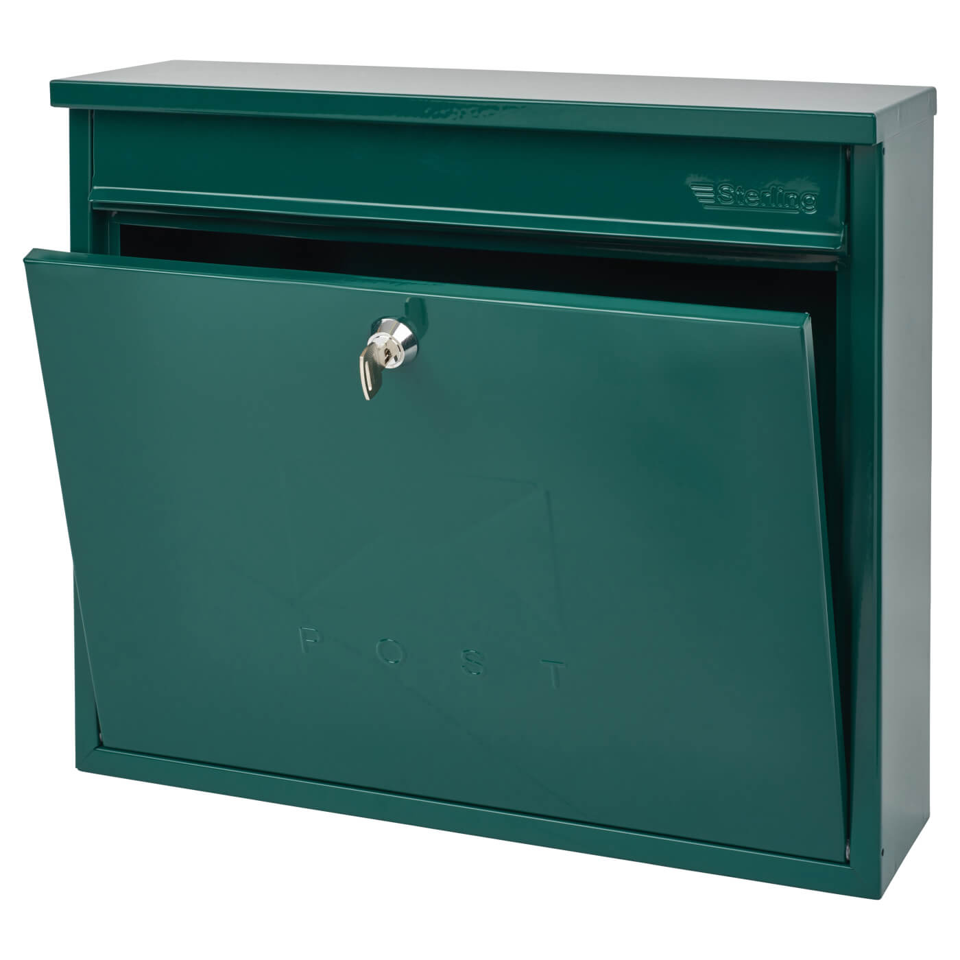 Elegance Mailbox - 362 x 310 112mm - Green - view 3