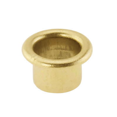 Shelf Support Socket - Polished Brass - Pack of 50 - view 2