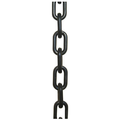 Plastic Chain - 6mm Link - 5m Length - Black - view 2
