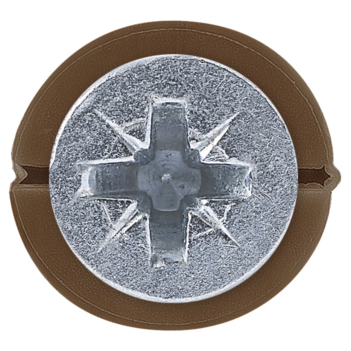 UNO Wall Plug - 7 x 30mm - Brown - Pack of 1000 - view 4