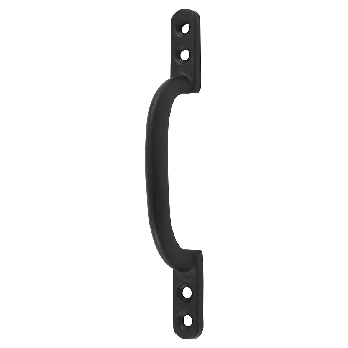 Hot Bed Handle - 150mm Length - Black Japanned - view 2